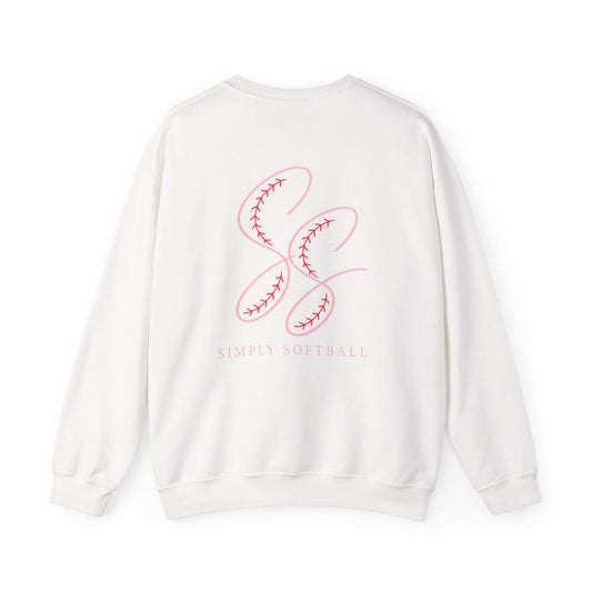 Simply Softball Crewneck Sweatshirt