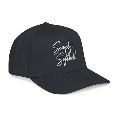 Simply Softball Embroidered Cap