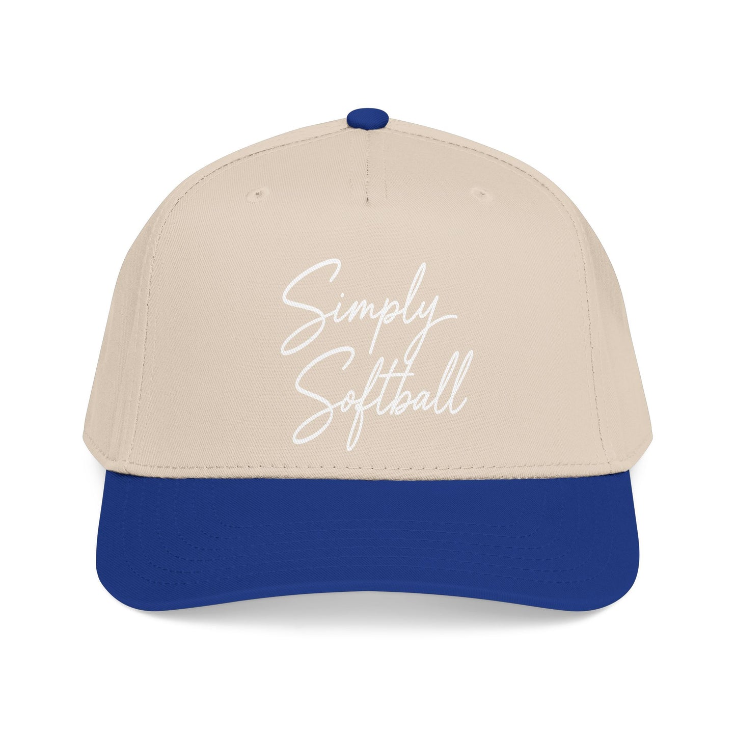 Simply Softball Embroidered Cap
