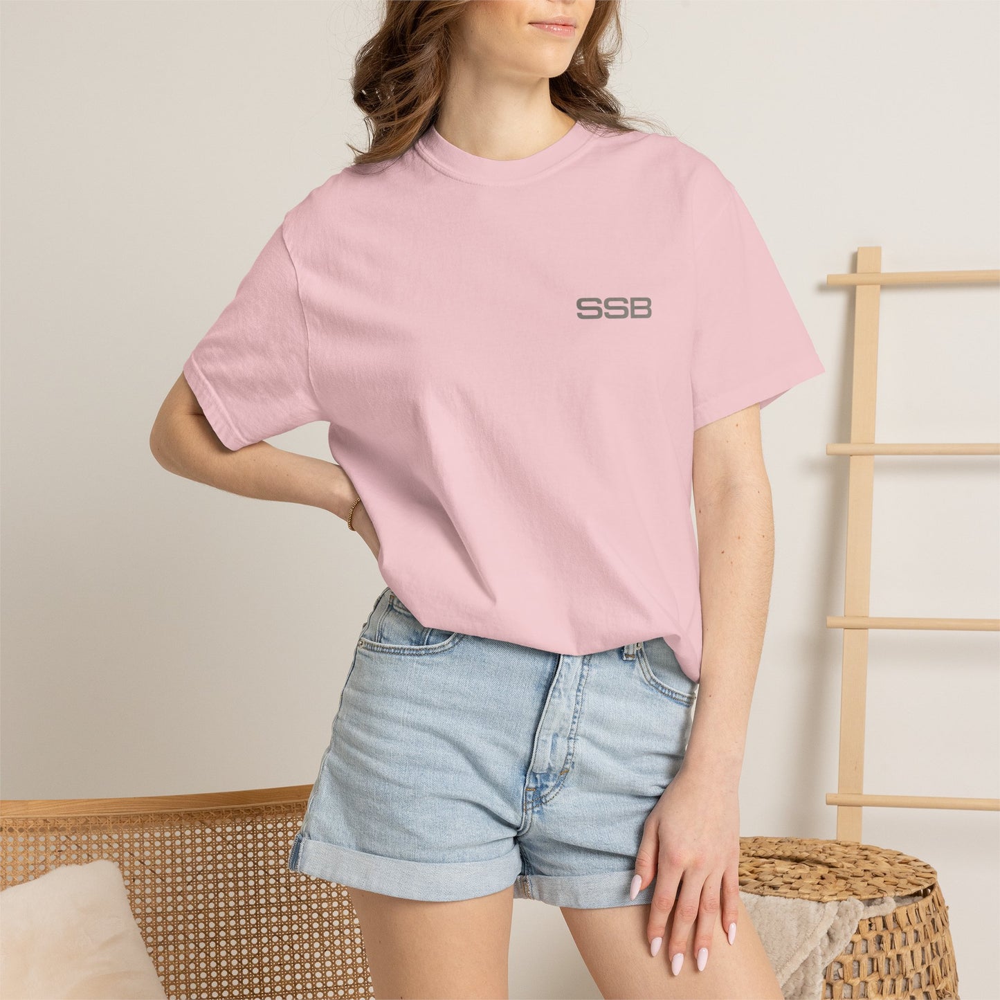 SSB Logo T-Shirt Grey Letters