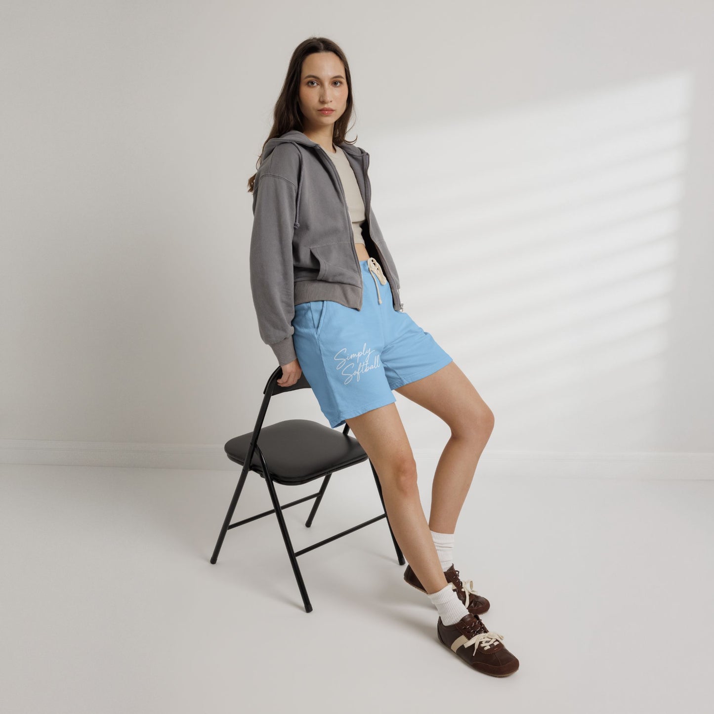 Simply Softball Fleece Sweat Shorts