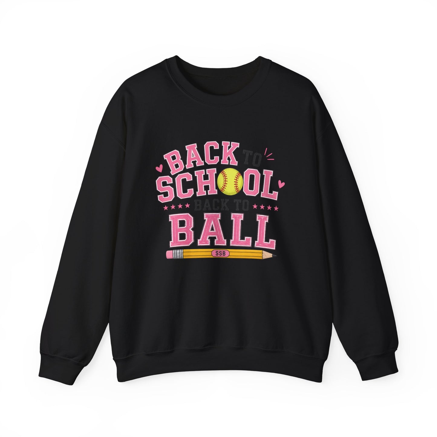 'Back to School Back to Ball' Crewneck Sweatshirt