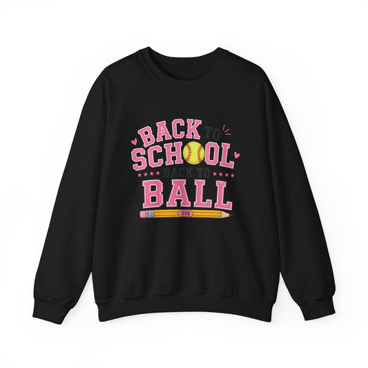 'Back to School Back to Ball' Crewneck Sweatshirt