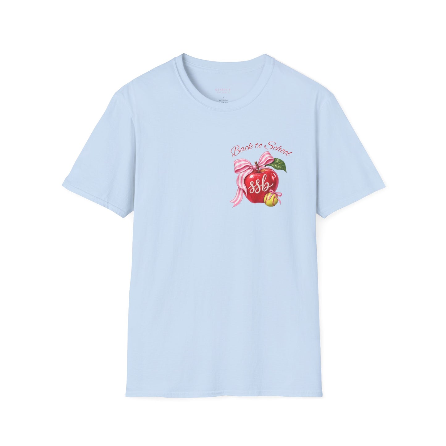 Back to School Apple T-Shirt SSB