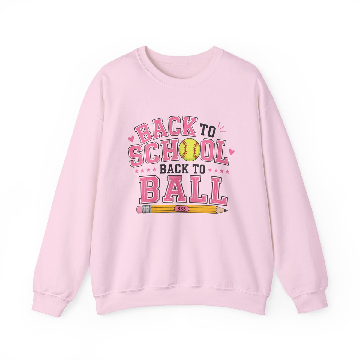 'Back to School Back to Ball' Crewneck Sweatshirt
