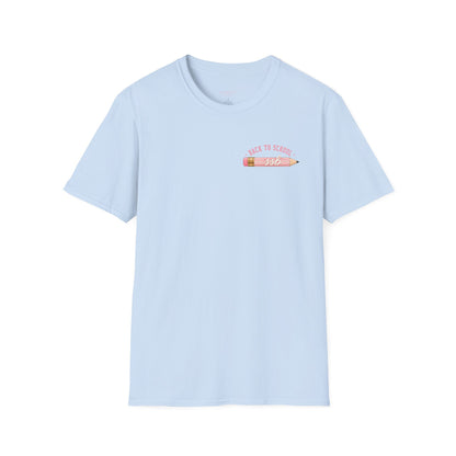 Back to School Pink Pencil T-Shirt