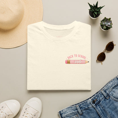 Back to School Pink Pencil T-Shirt