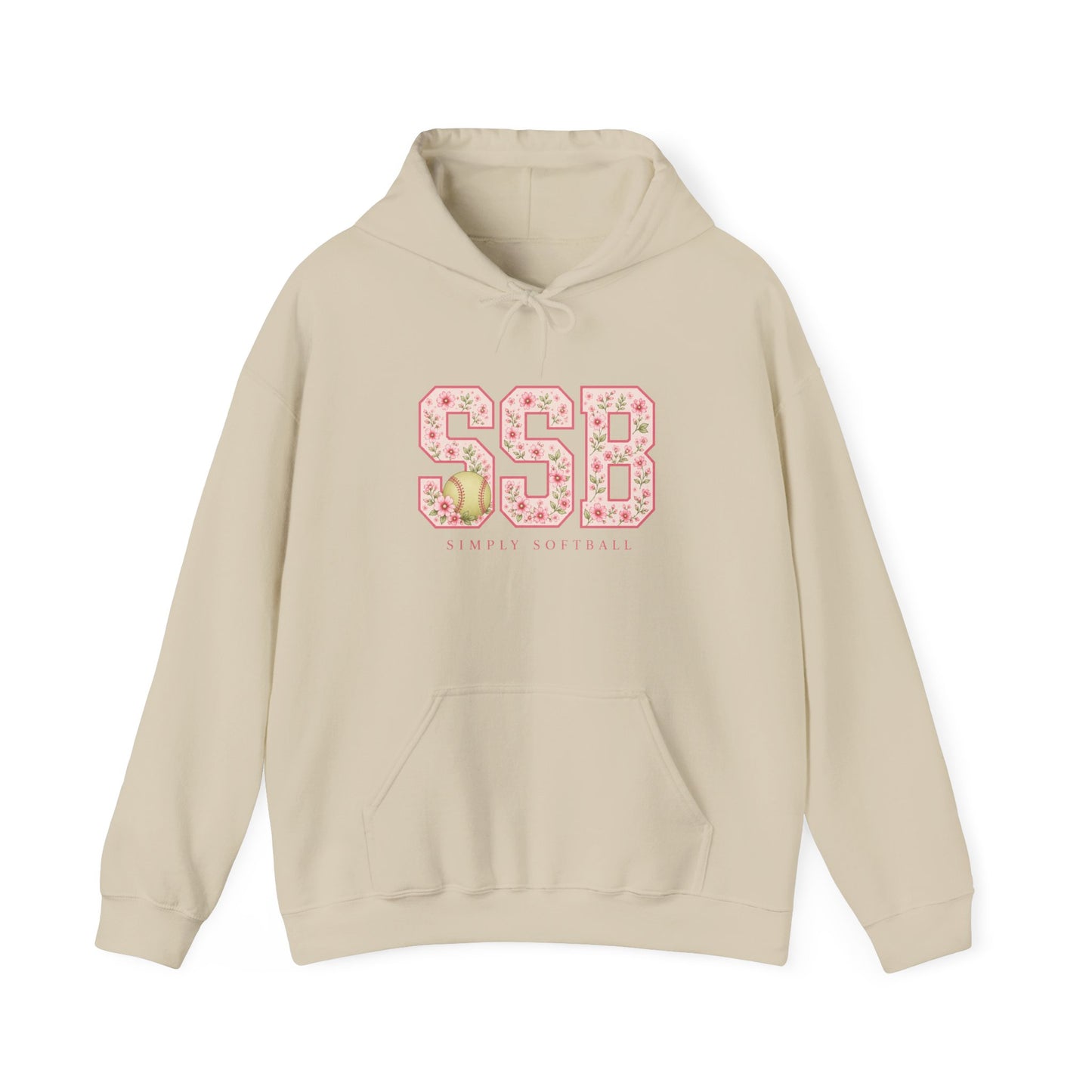 SSB Floral Hoodie – Sweet Strawberry Blossom Hooded Sweatshirt