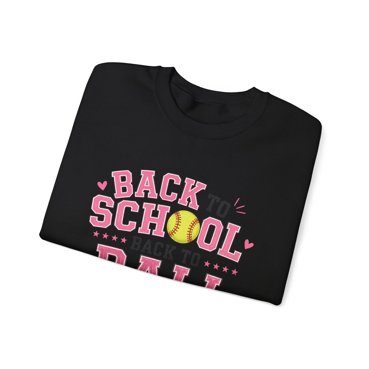 'Back to School Back to Ball' Crewneck Sweatshirt