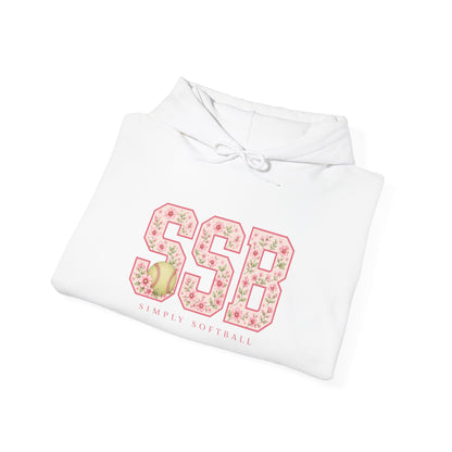 SSB Floral Hoodie – Sweet Strawberry Blossom Hooded Sweatshirt