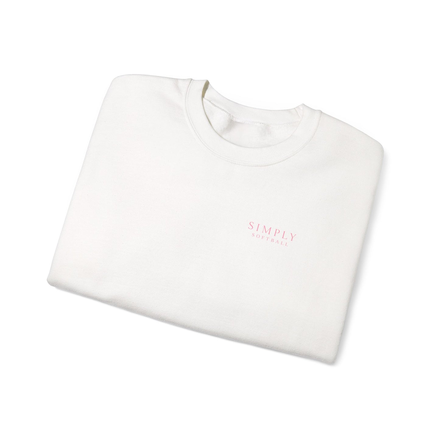 Simply Softball Crewneck Sweatshirt