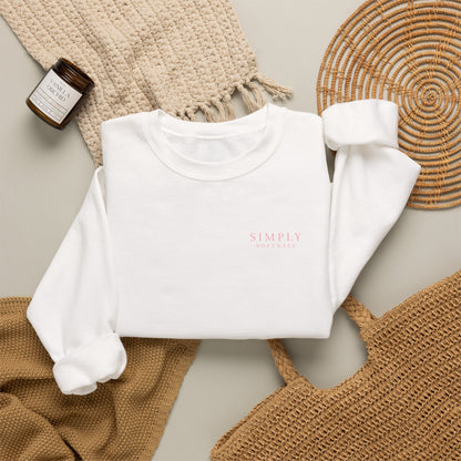 Simply Softball Crewneck Sweatshirt