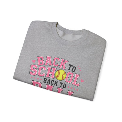 'Back to School Back to Ball' Crewneck Sweatshirt