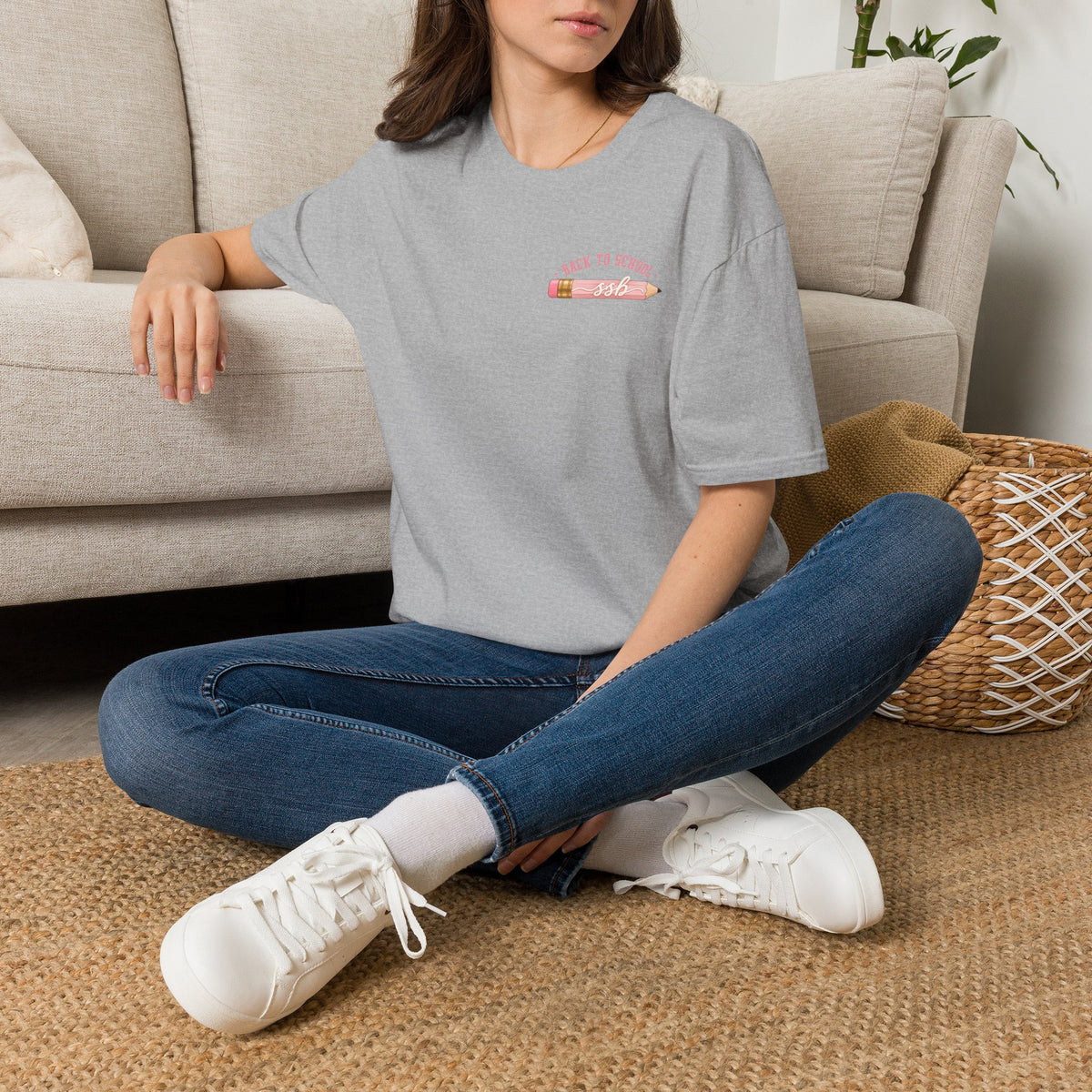 Back to School Pink Pencil T-Shirt