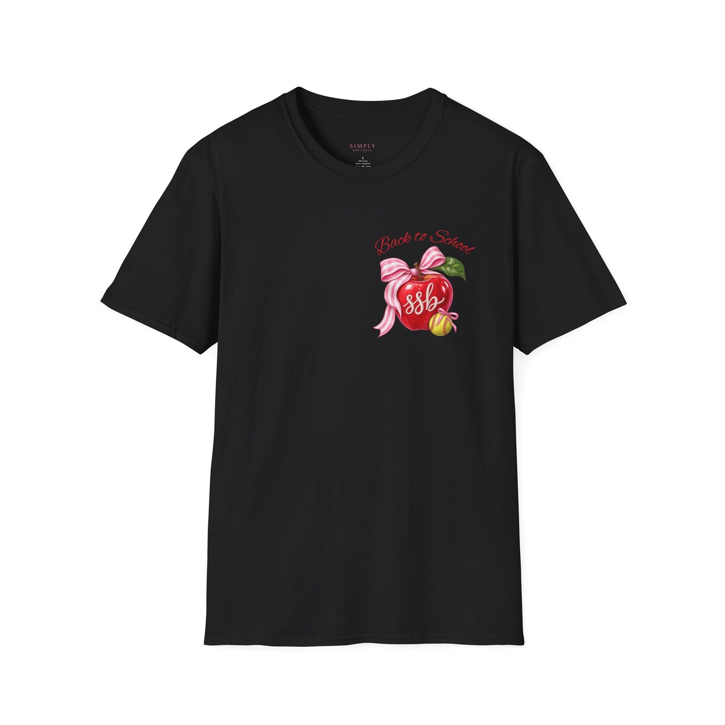 Back to School Apple T-Shirt SSB