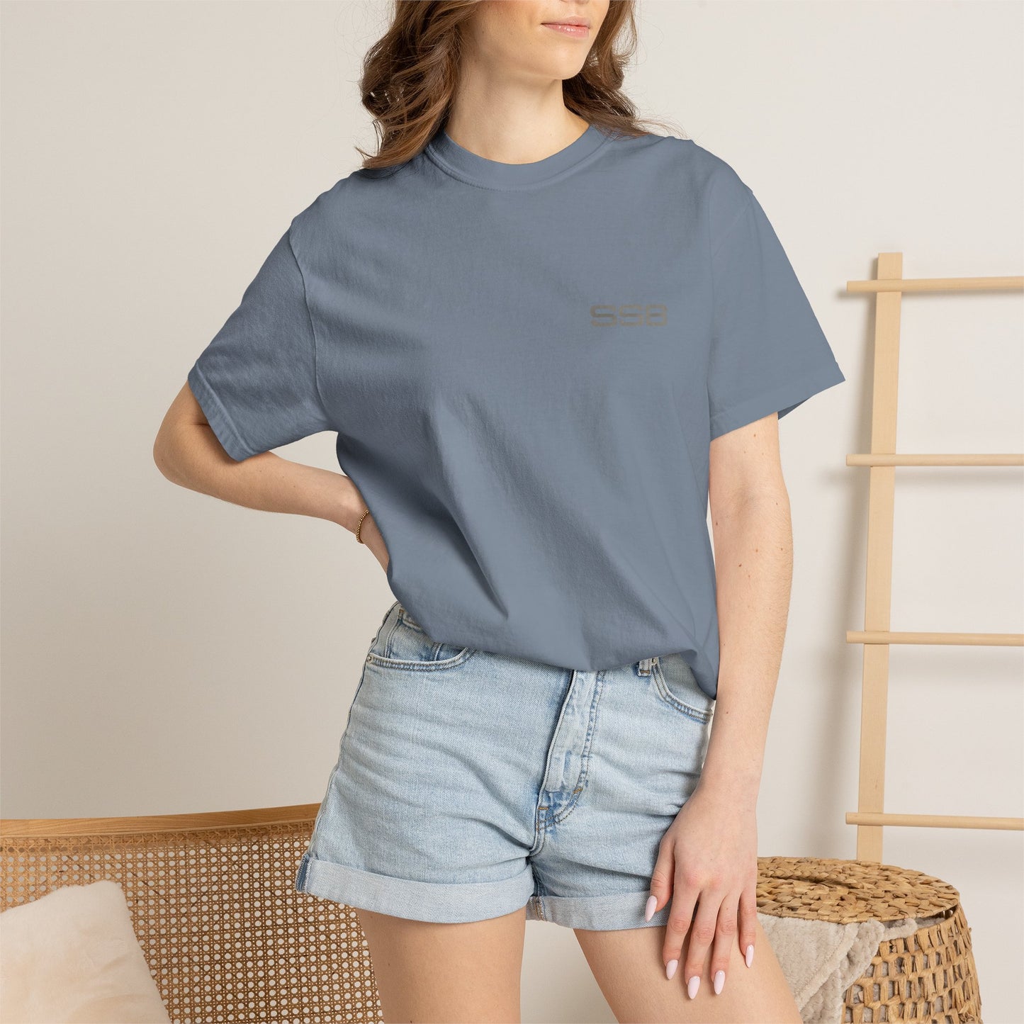 SSB Logo T-Shirt Grey Letters