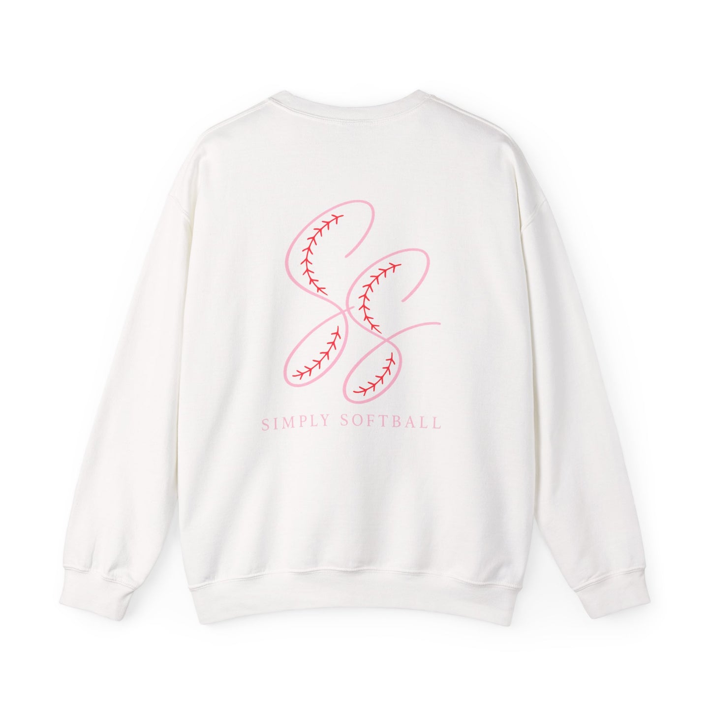 Simply Softball Crewneck Sweatshirt