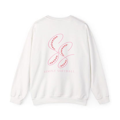 Simply Softball Crewneck Sweatshirt