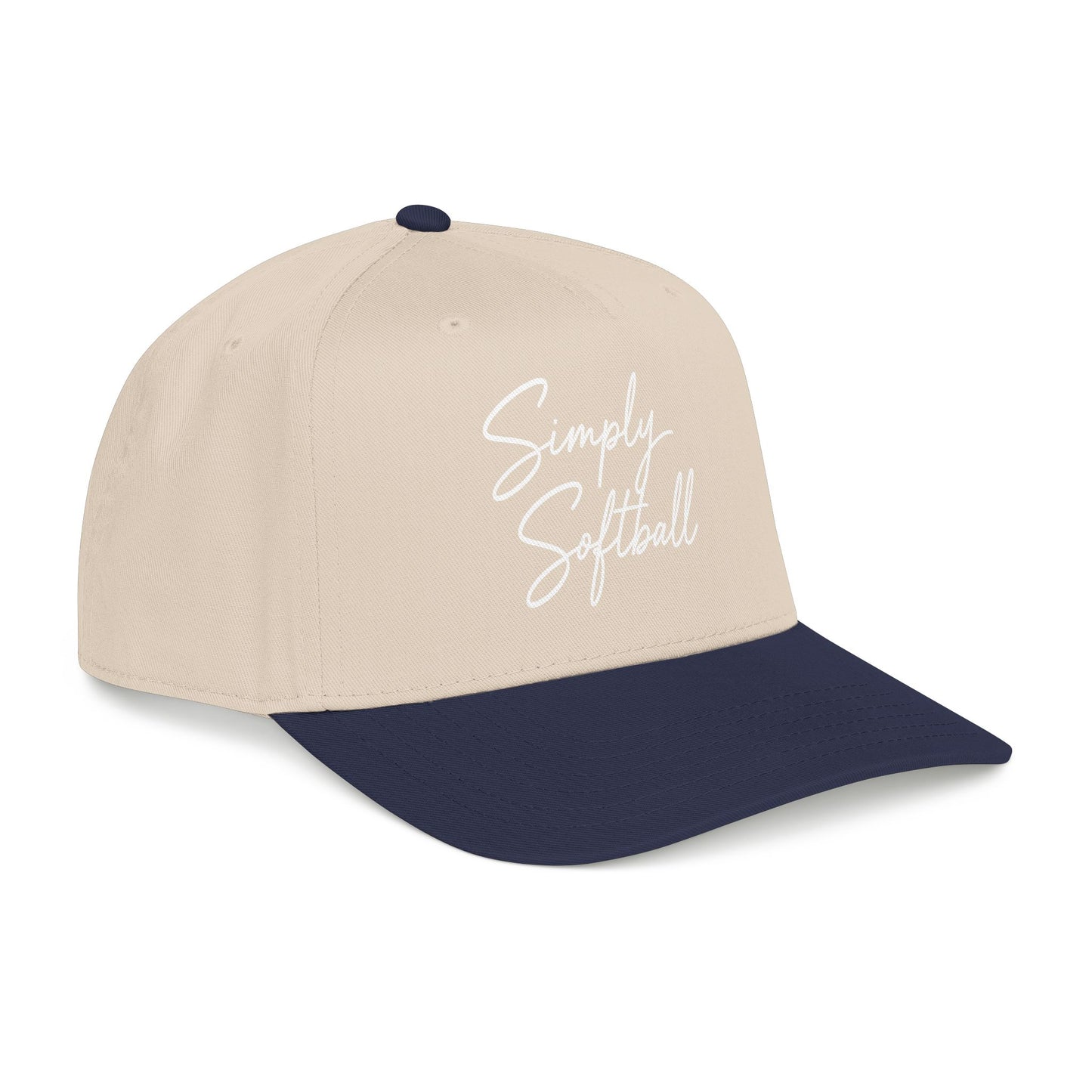 Simply Softball Embroidered Cap