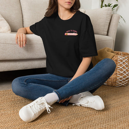 Back to School Pink Pencil T-Shirt