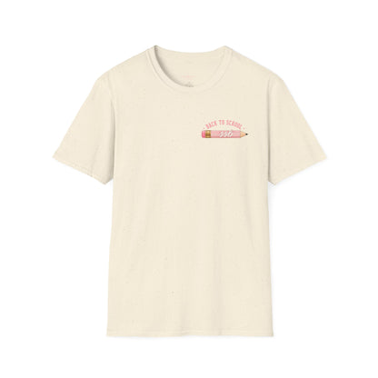 Back to School Pink Pencil T-Shirt