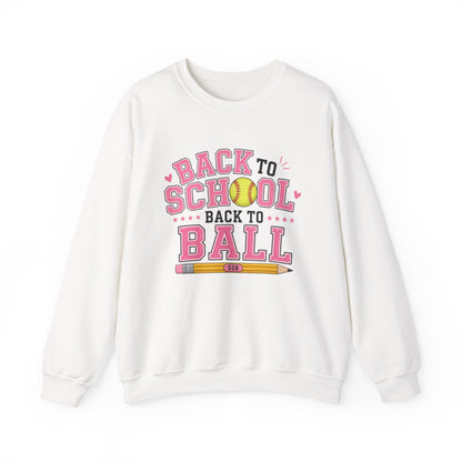 'Back to School Back to Ball' Crewneck Sweatshirt