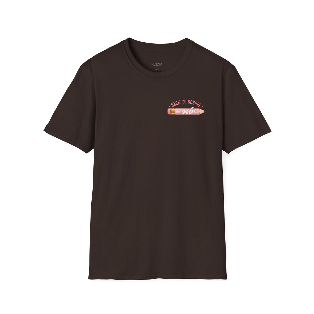 Back to School Pink Pencil T-Shirt