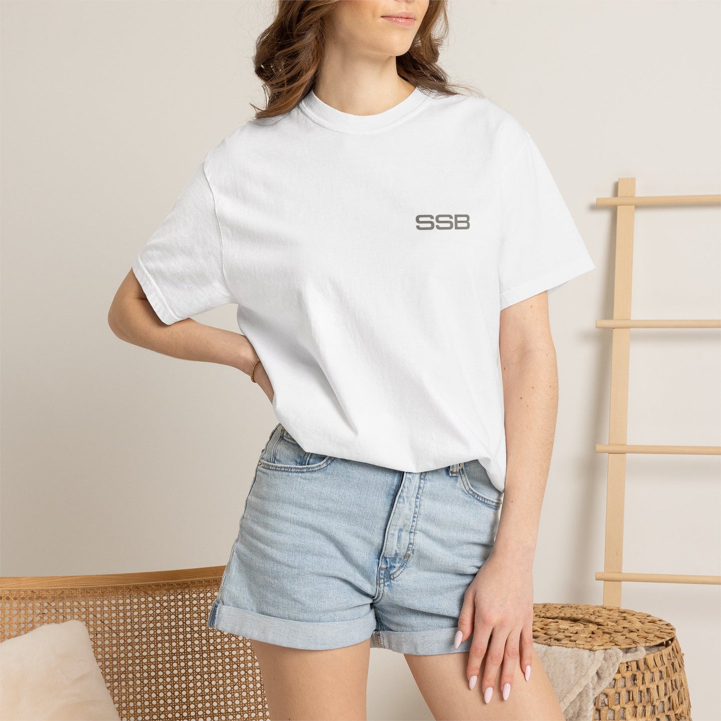 SSB Logo T-Shirt Grey Letters