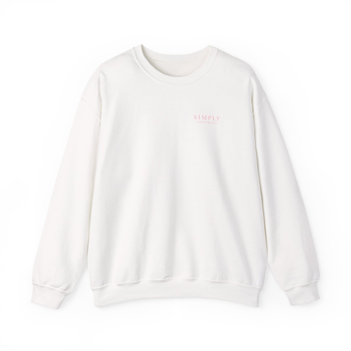 Simply Softball Crewneck Sweatshirt