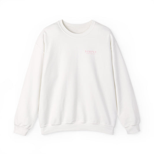 Simply Softball Crewneck Sweatshirt