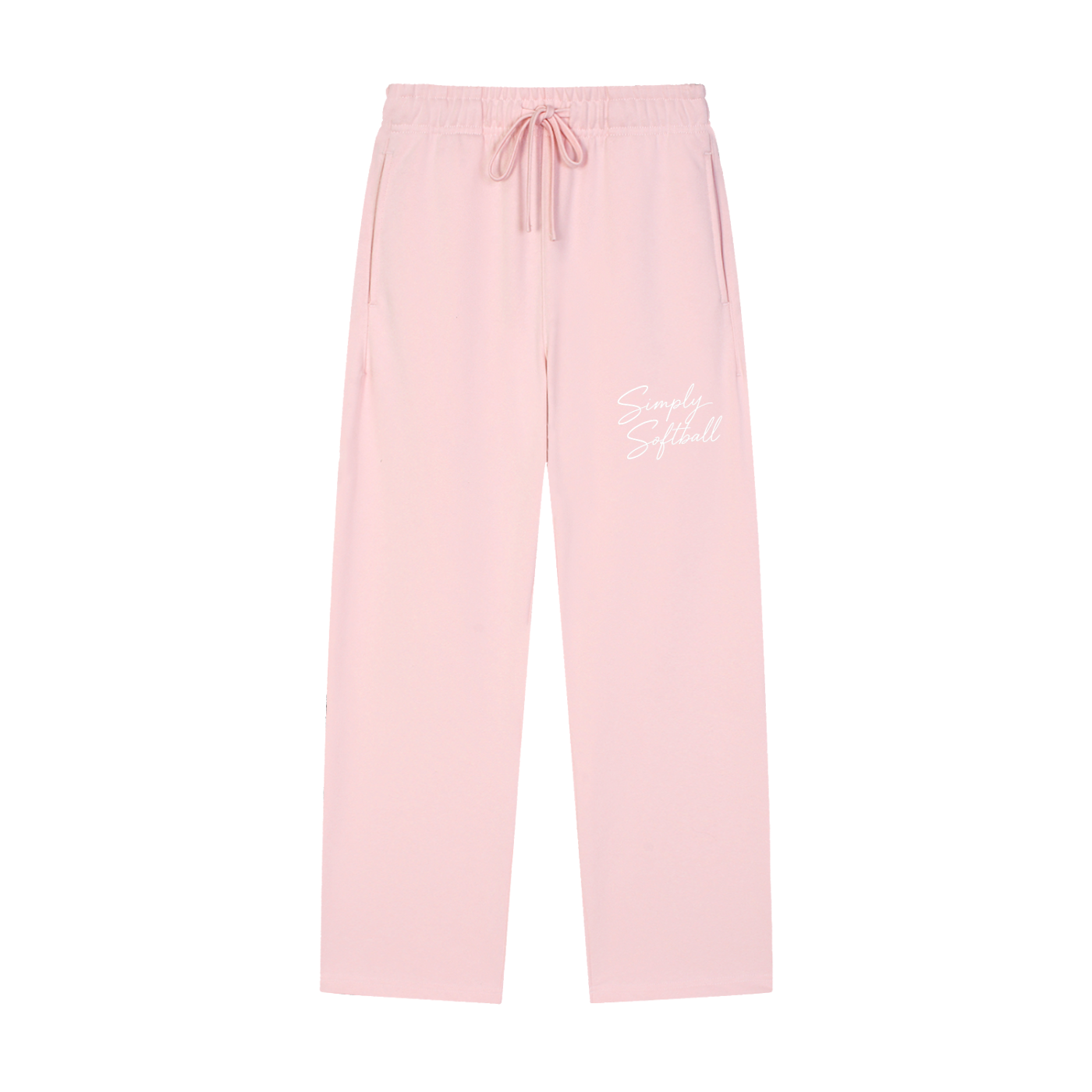 Simply Softball Straight-Leg Sweatpants
