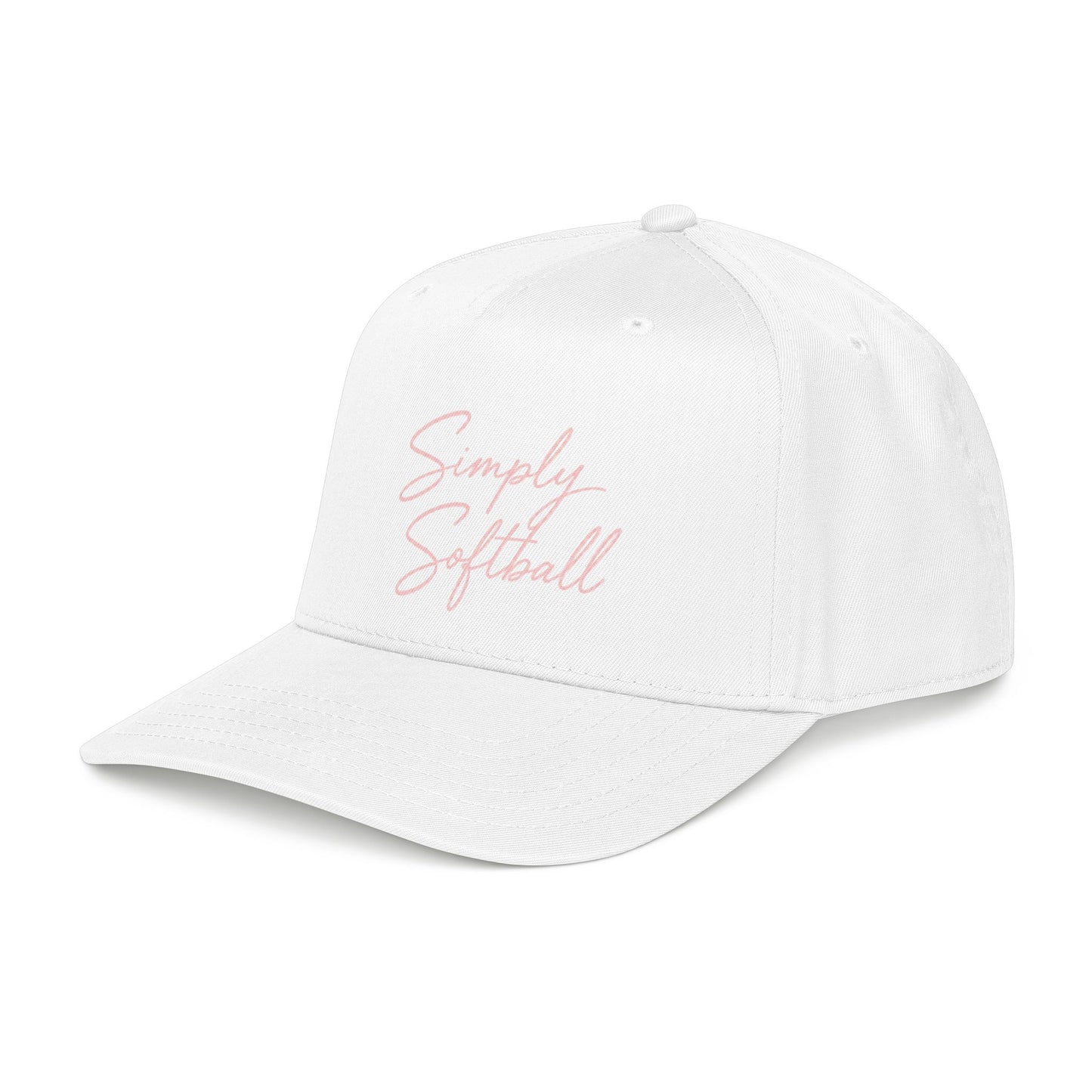 Simply Softball Embroidered Cap