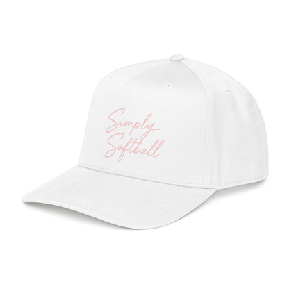Simply Softball Embroidered Cap