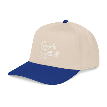 Simply Softball Embroidered Cap