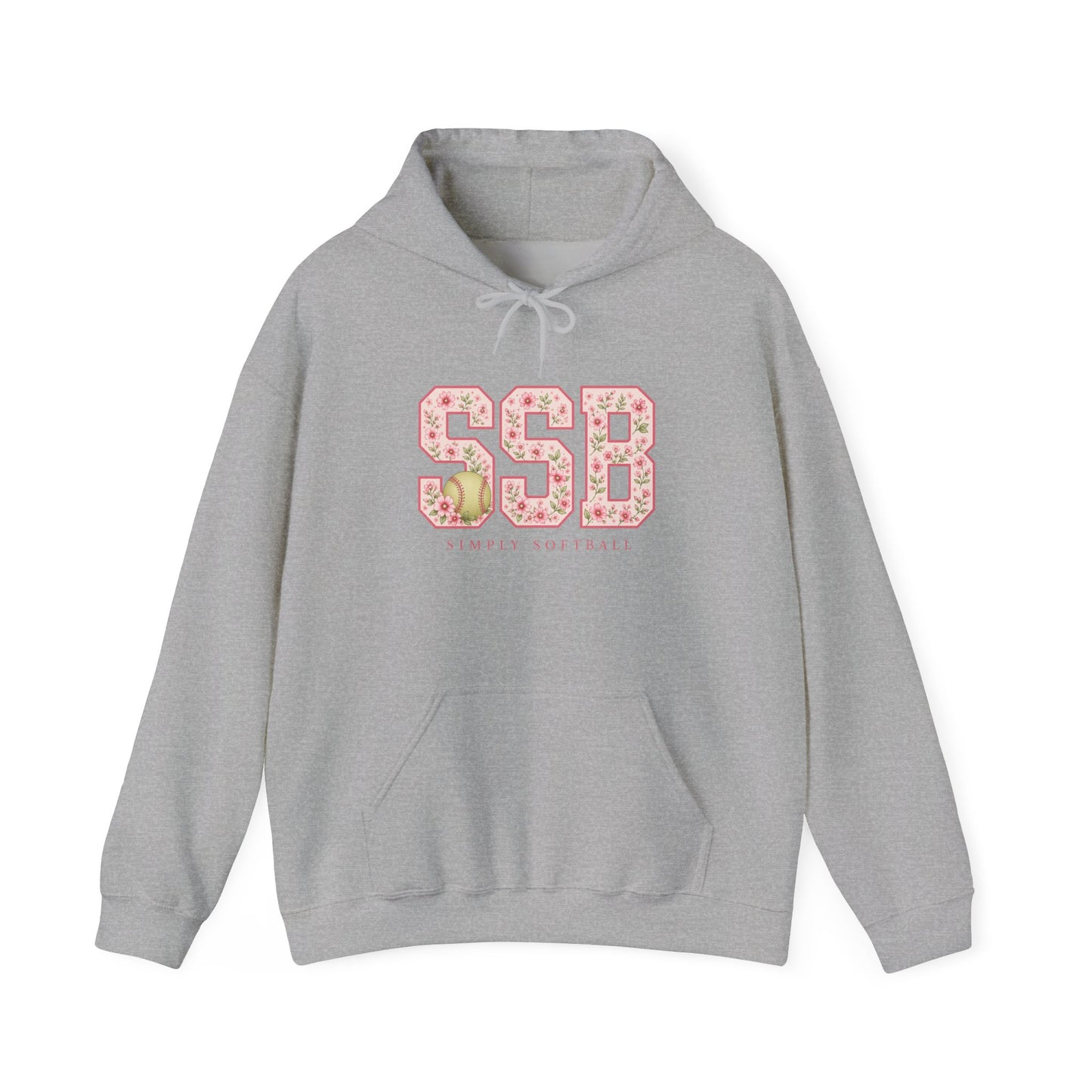 SSB Floral Hoodie – Sweet Strawberry Blossom Hooded Sweatshirt