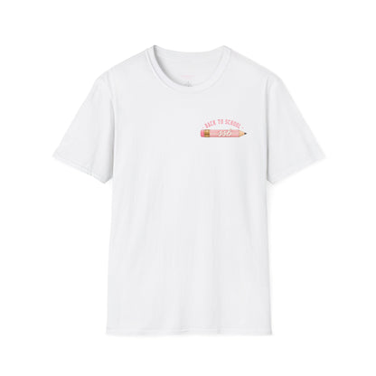 Back to School Pink Pencil T-Shirt
