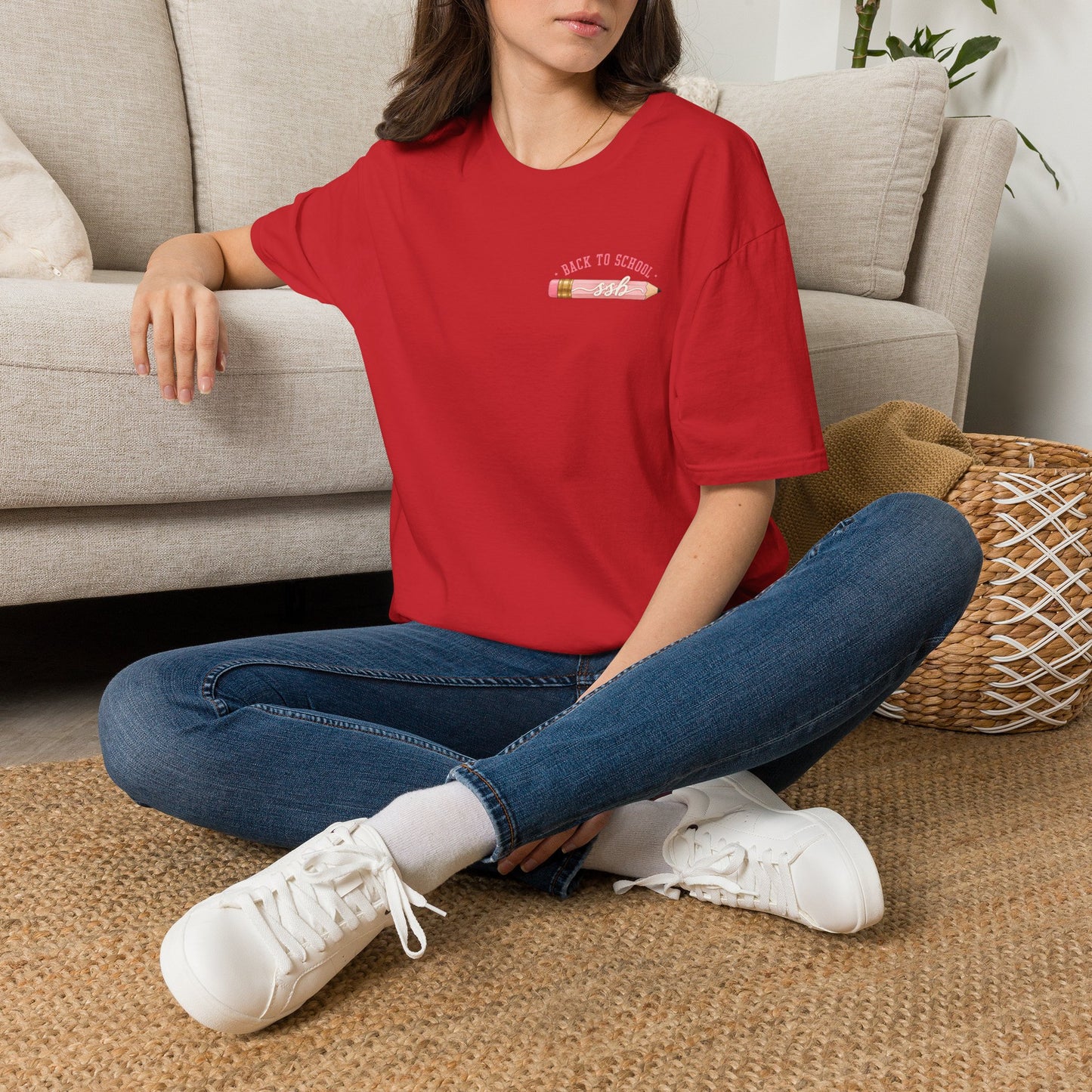 Back to School Pink Pencil T-Shirt