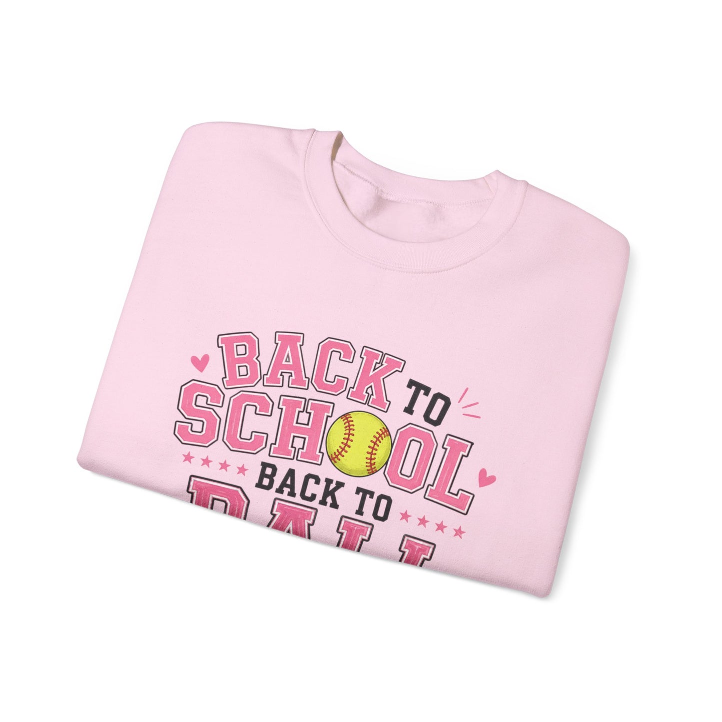 'Back to School Back to Ball' Crewneck Sweatshirt
