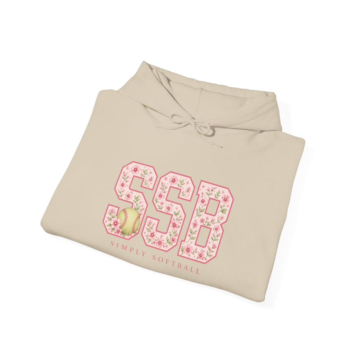 SSB Floral Hoodie – Sweet Strawberry Blossom Hooded Sweatshirt