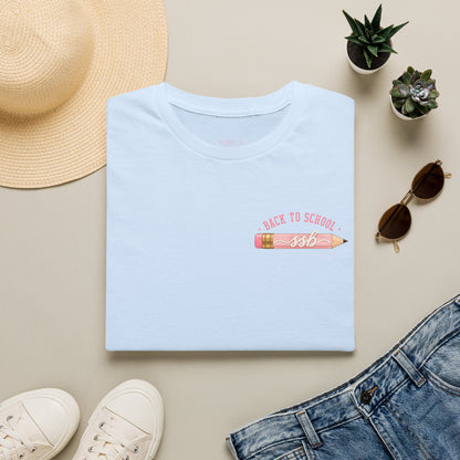 Back to School Pink Pencil T-Shirt