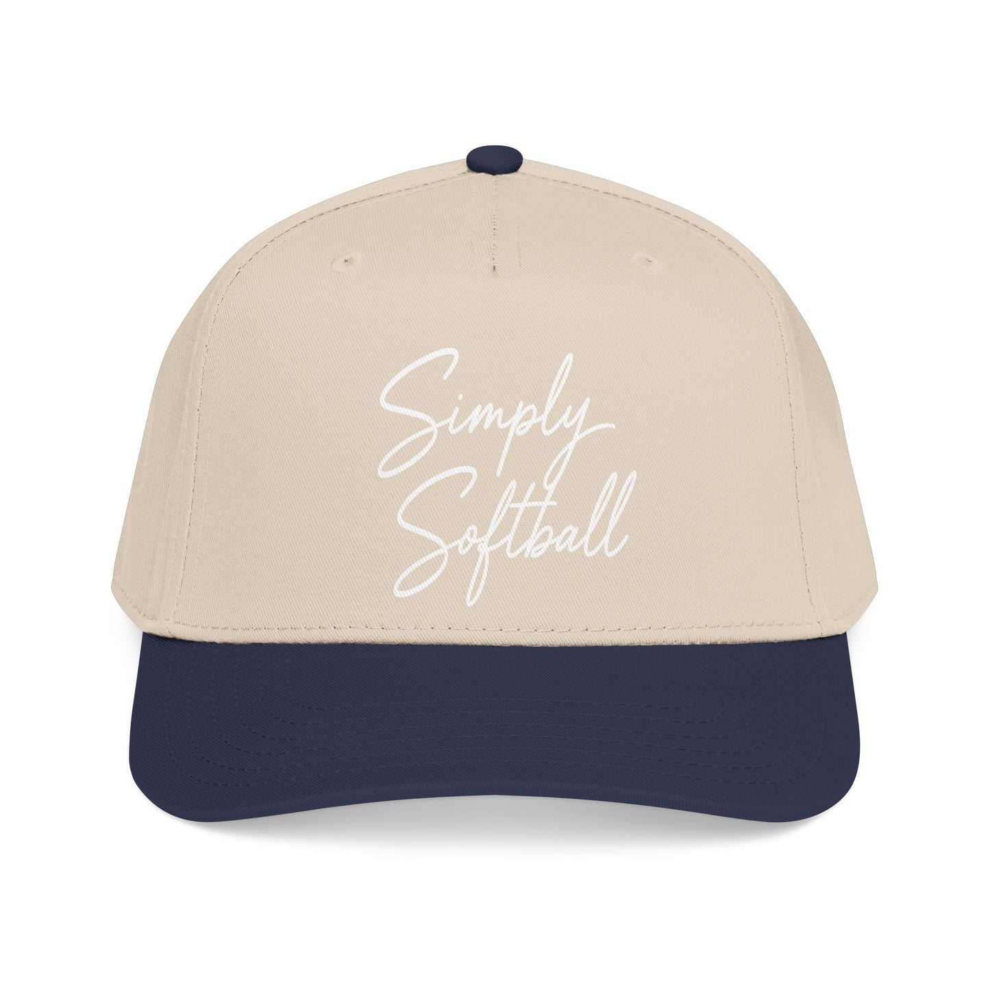 Simply Softball Embroidered Cap