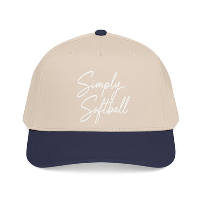 Simply Softball Embroidered Cap