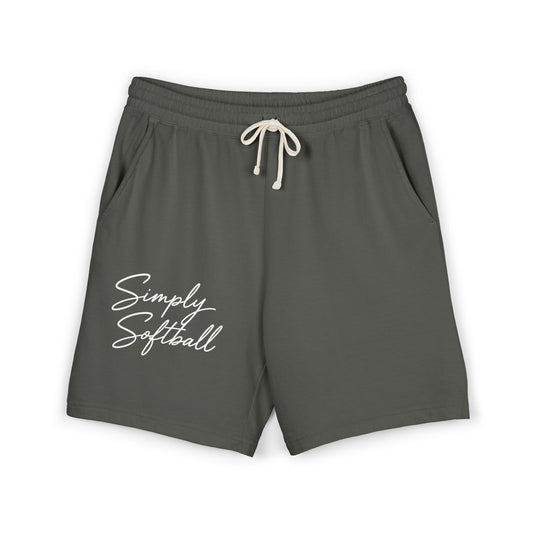 Simply Softball Fleece Sweat Shorts