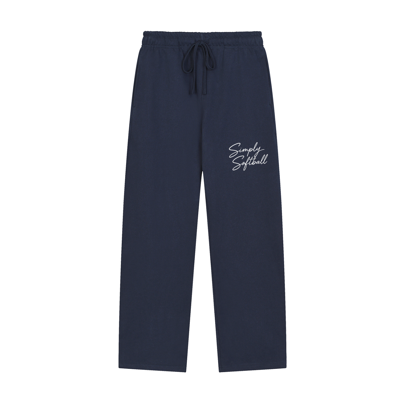 Simply Softball Straight-Leg Sweatpants