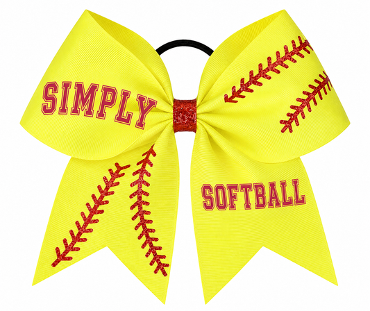 Simply Softball Bow