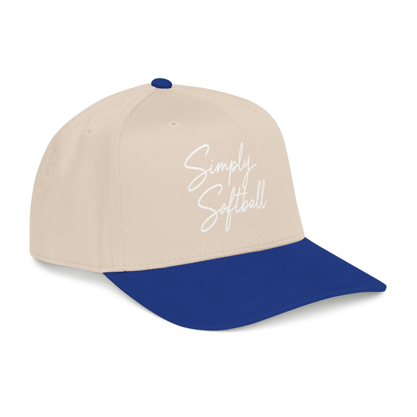 Simply Softball Embroidered Cap