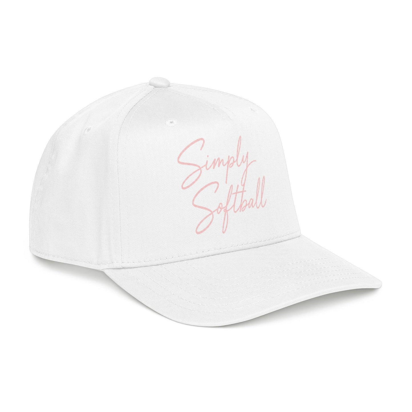 Simply Softball Embroidered Cap