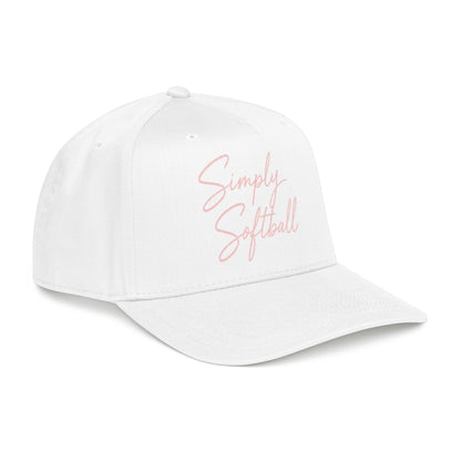 Simply Softball Embroidered Cap