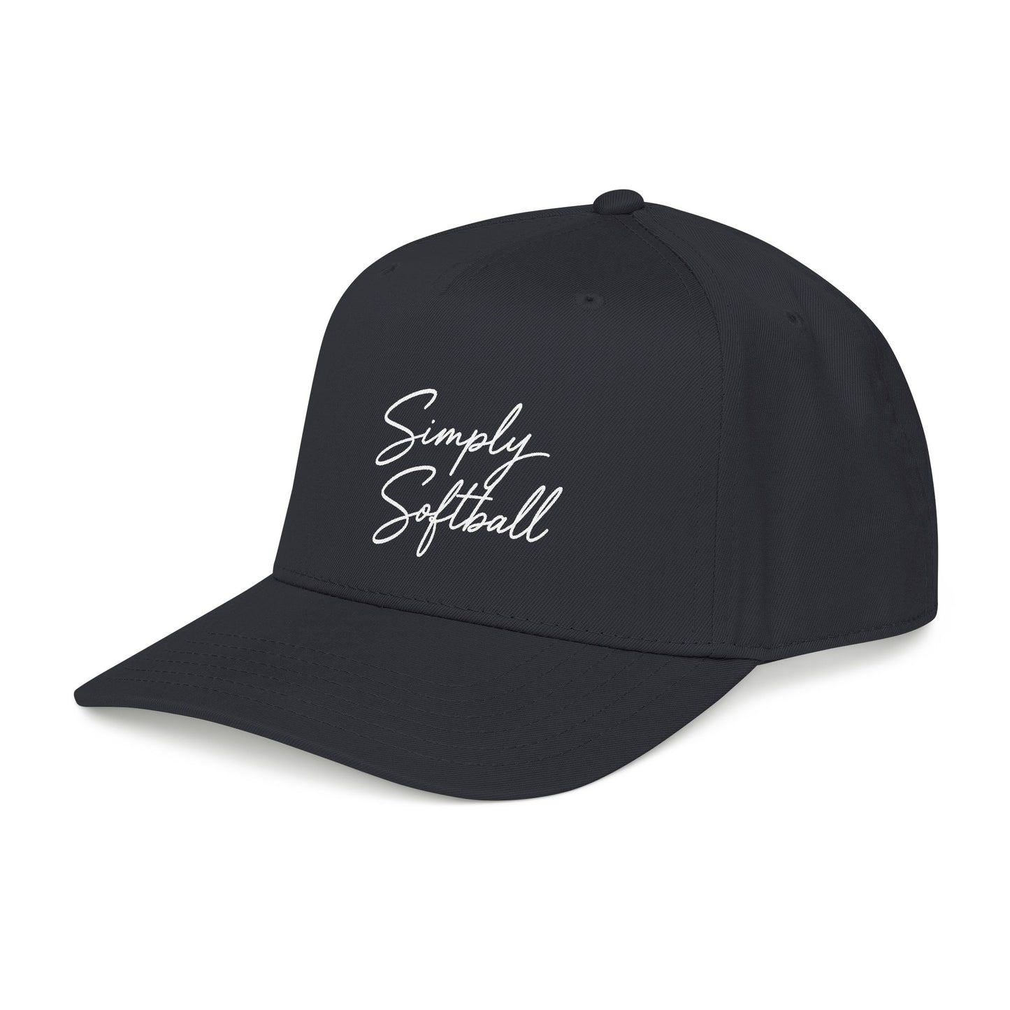 Simply Softball Embroidered Cap
