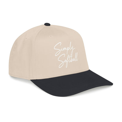 Simply Softball Embroidered Cap